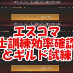 パズサバ配信70 – 【エスコマ用】兵士訓練効率確認会とギルド試練