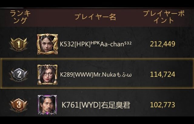 【パズサバ】cc24レディ2位、今年最後のT8界の怪物( ˙꒳​˙  )