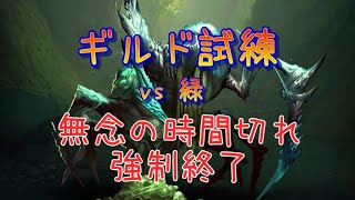 ギルド試練 対緑:20250211 無念の時間切れ強制終了