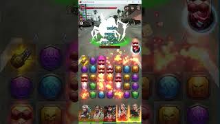 パズサバ　ギルド試練（緑）　さらにベストスコア更新！